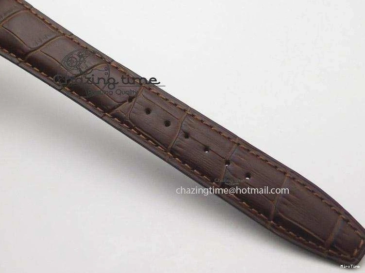 MIROTIME 0329 Pilot Chrono RG 3878 ZF Best Edition Grey Dial On Brown Leather Strap A UrbanChic 7330